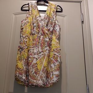 Adelyn Rae Multi-Colored Sleeveless Dress - L